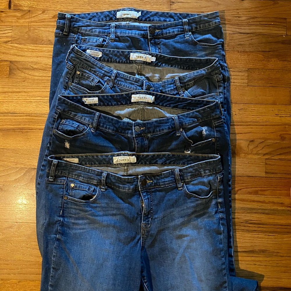 Torrid Jeans- Lot of 4